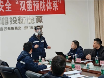 郴州三十六灣風(fēng)電場(chǎng)與業(yè)主單位、鎮(zhèn)政府開(kāi)展消防安全演練
